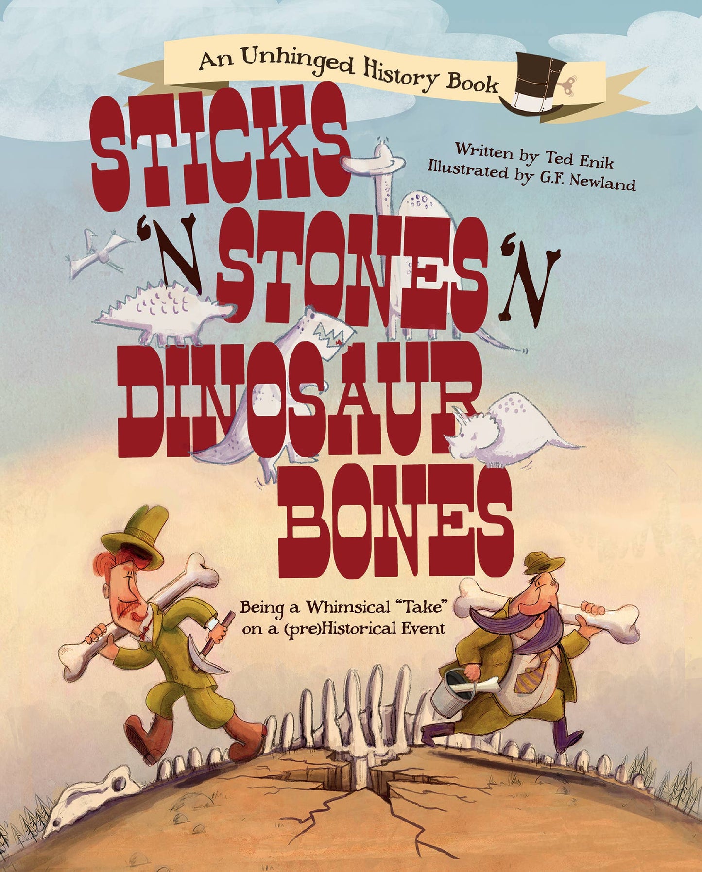 Schiffer Kids - Sticks ’n’ Stones ’n’ Dinosaur Bones Story Book