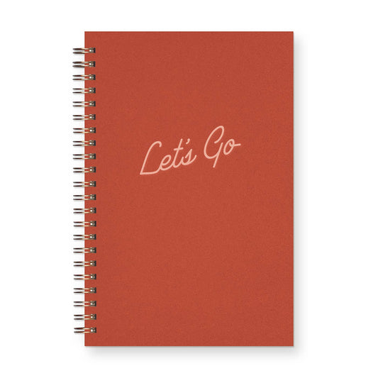 Ruff House Print Shop - Let's Go Undated Weekly Planner Journal - Canyon: Canyon Cover | Seashell Ink