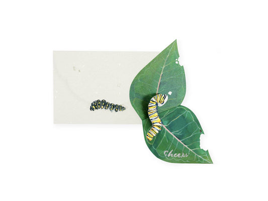 UWP Luxe - Caterpillar Greeting Card