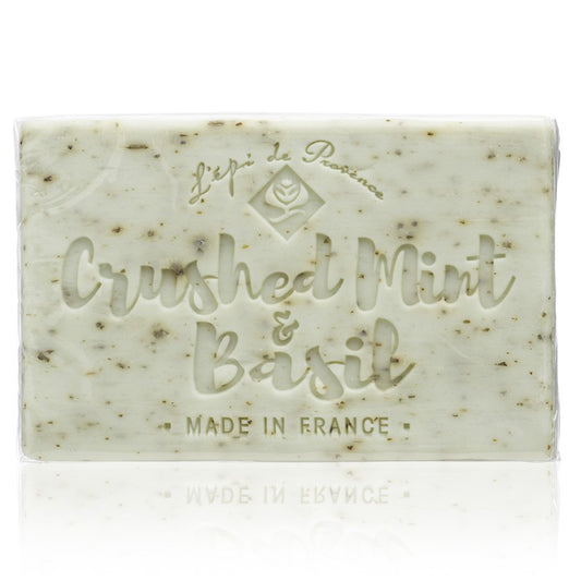 Echo France Soap - w - Crushed Mint & Basil