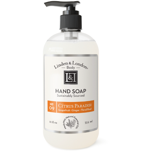 Linden & London 12 oz. Hand Soap- 09 Citrus Paradisi