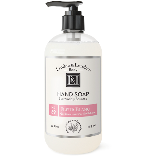 Linden & London 12 oz. Hand Soap - 39 Fleur Blanc