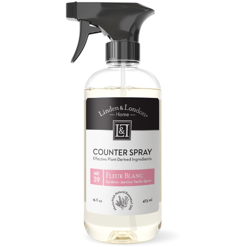 Linden & London 16 oz. Counter Spray - 39 Fleur Blanc