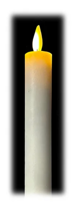 Wills LED Battery Powered Taper Candle