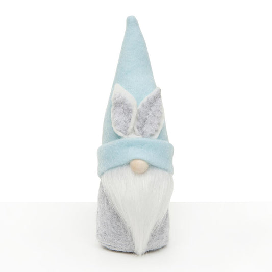MeraVic Bunny Gnome with Bunny Ear Hat - Blue and Grey