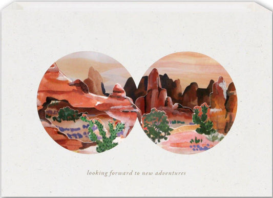 UWP Luxe - Desert View Greeting Card