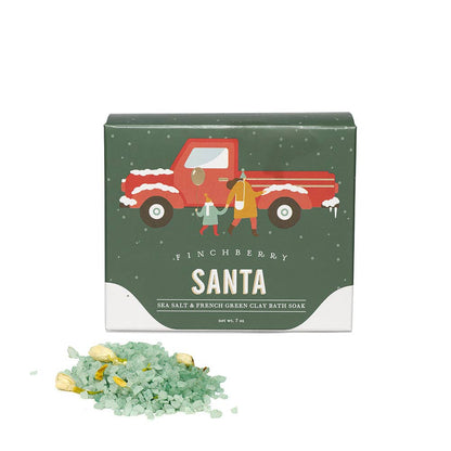 Finchberry Santa -Clay & Salt Soak