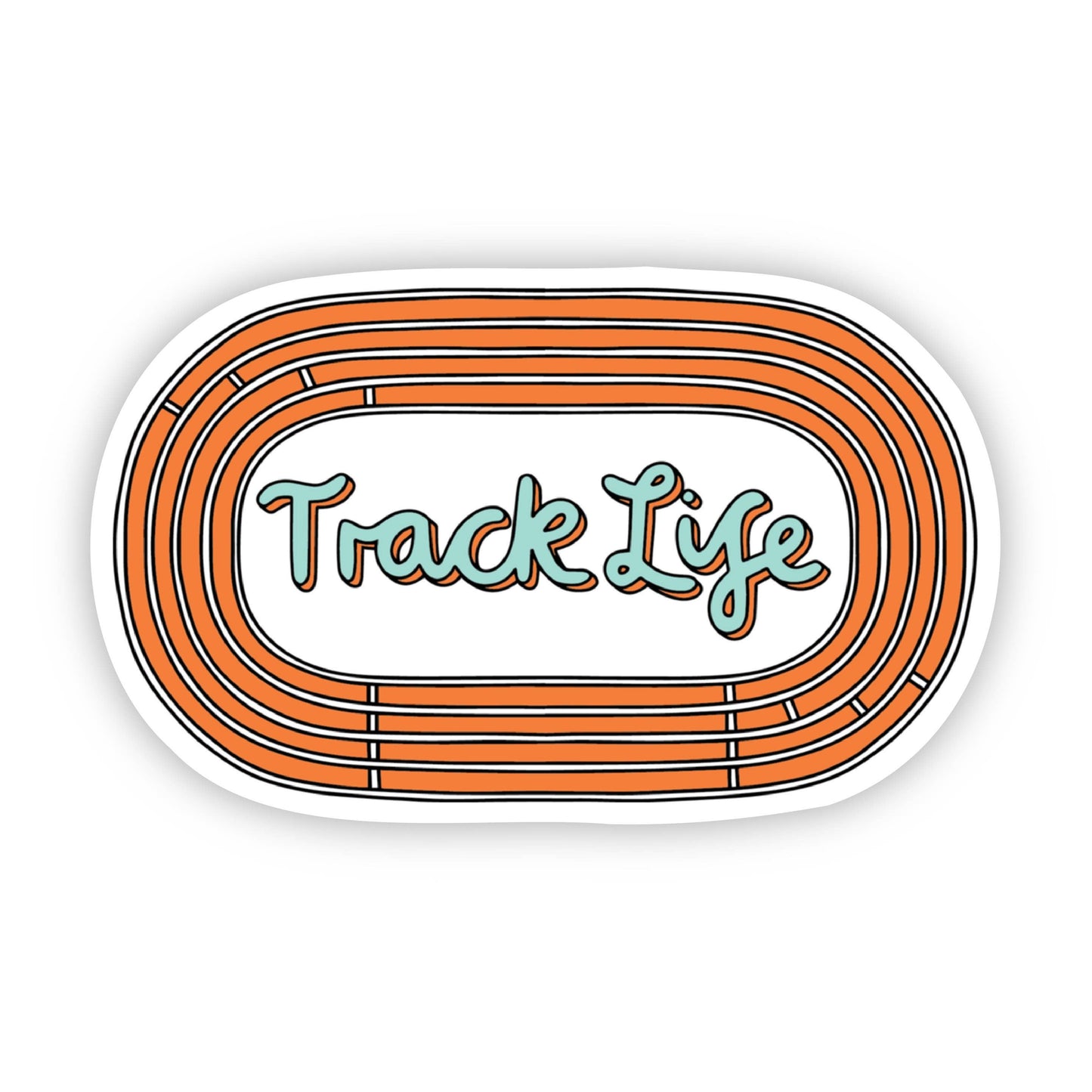 Big Moods - Track Life Sticker