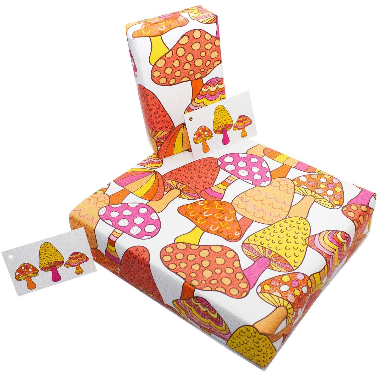 Marvellous Mushrooms Wrapping Paper • 100% Recycled
