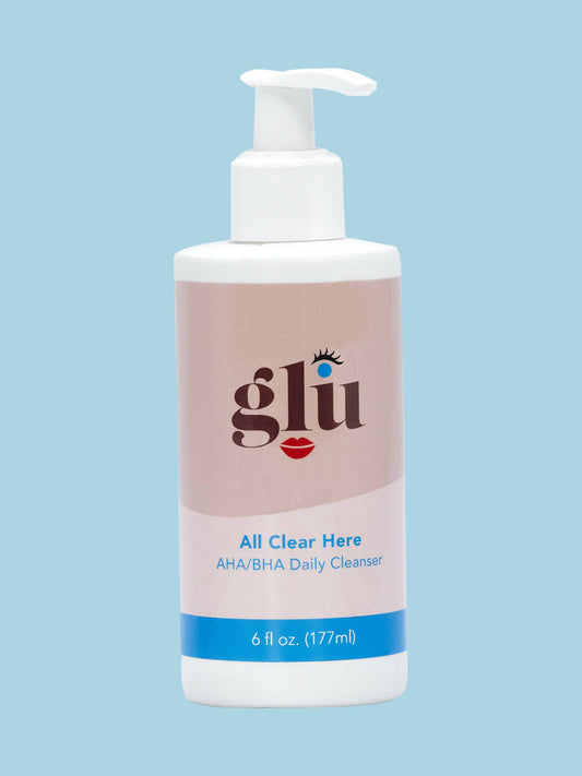 GLU Girls Like You - All Clear Here AHA/BHA Daily Facial Cleanser