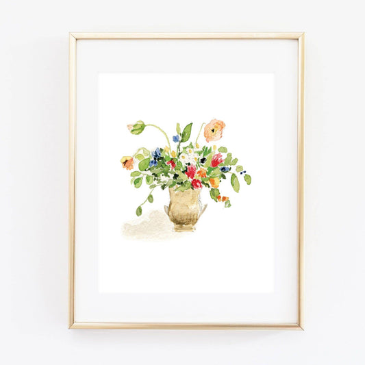 emily lex studio - bouquet art print: 11x14