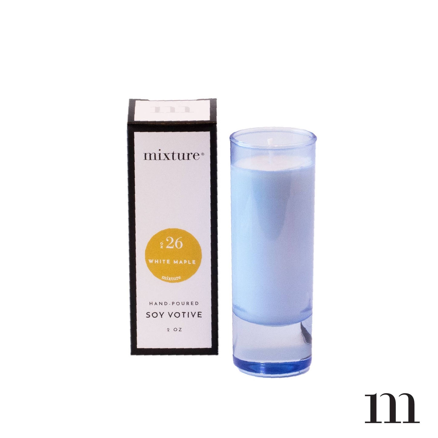 Mixture Home - No 53 Relaxation 2 Oz Votive Blue Boxed