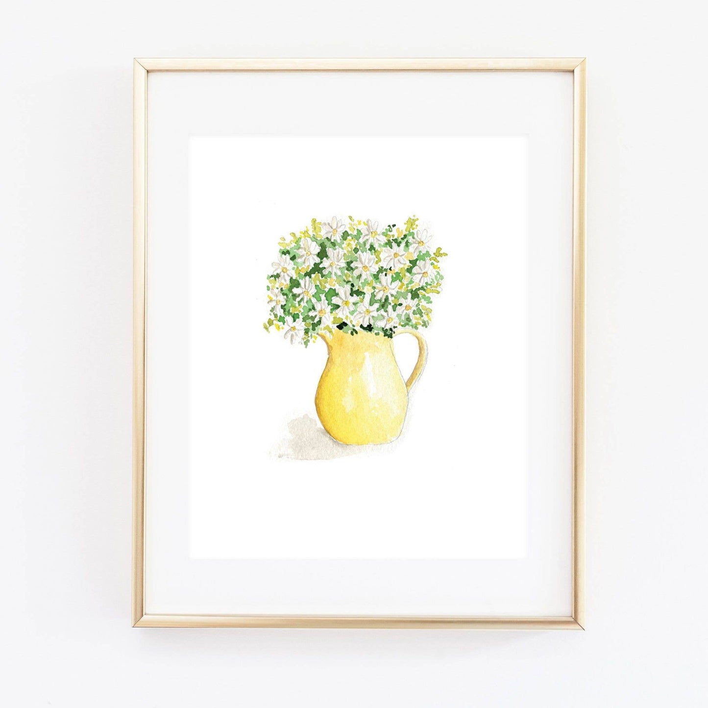 emily lex studio - daisies art print: 8x10