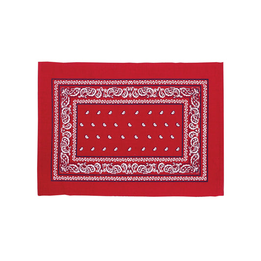 C&F Home - Bandana Red Single July 4th Placemat