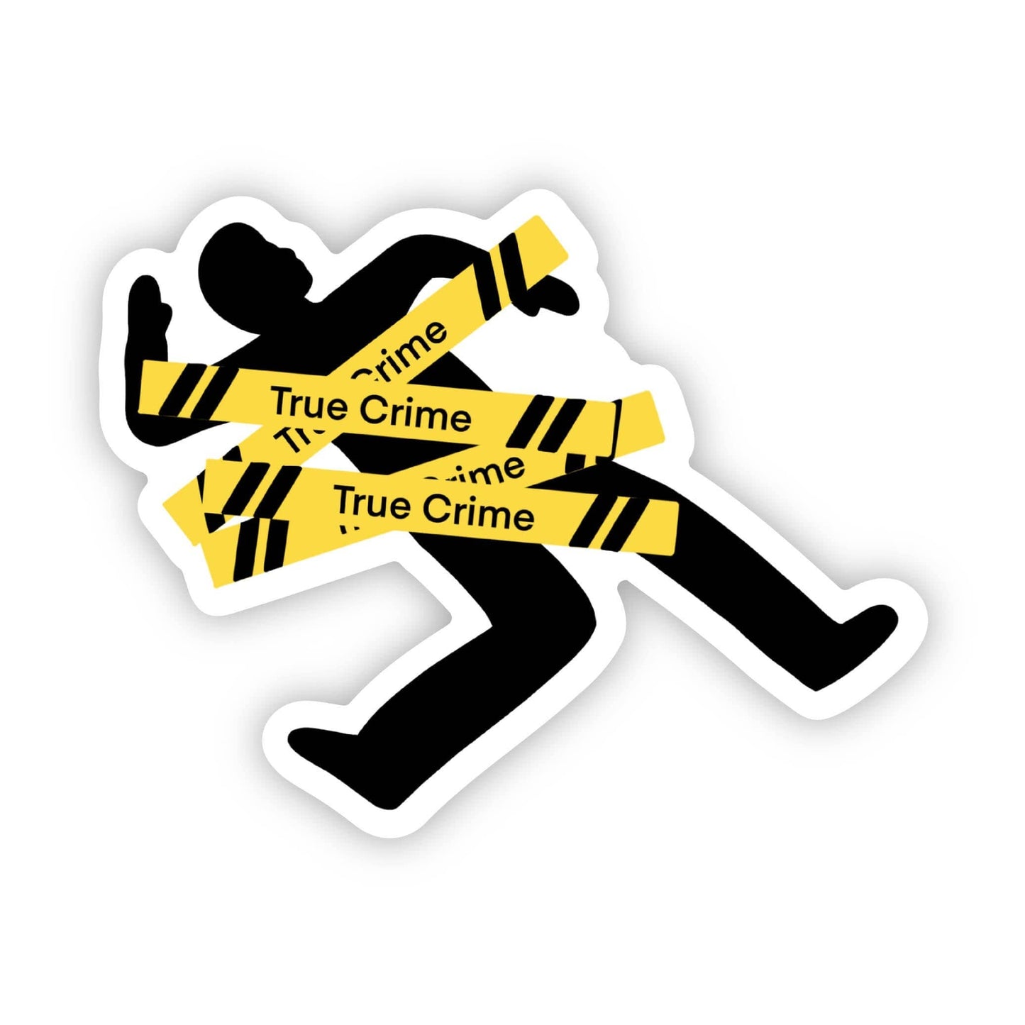 Big Moods - "true crime" horror fan sticker