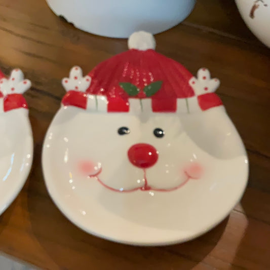 Hannahs Holy Hat Reindeer Plate