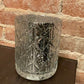 Wills - Mercury Glass Pressed Glass Vase