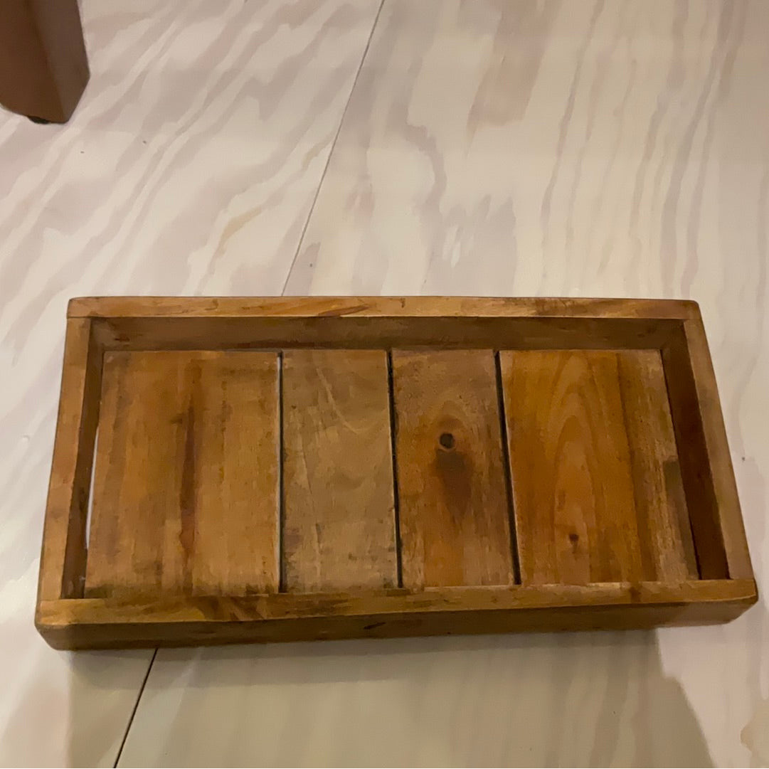 Wills Handcrafted wooden tray - small