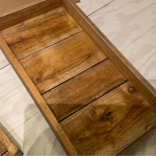 Wills Handcrafted Wooden Tray - medium