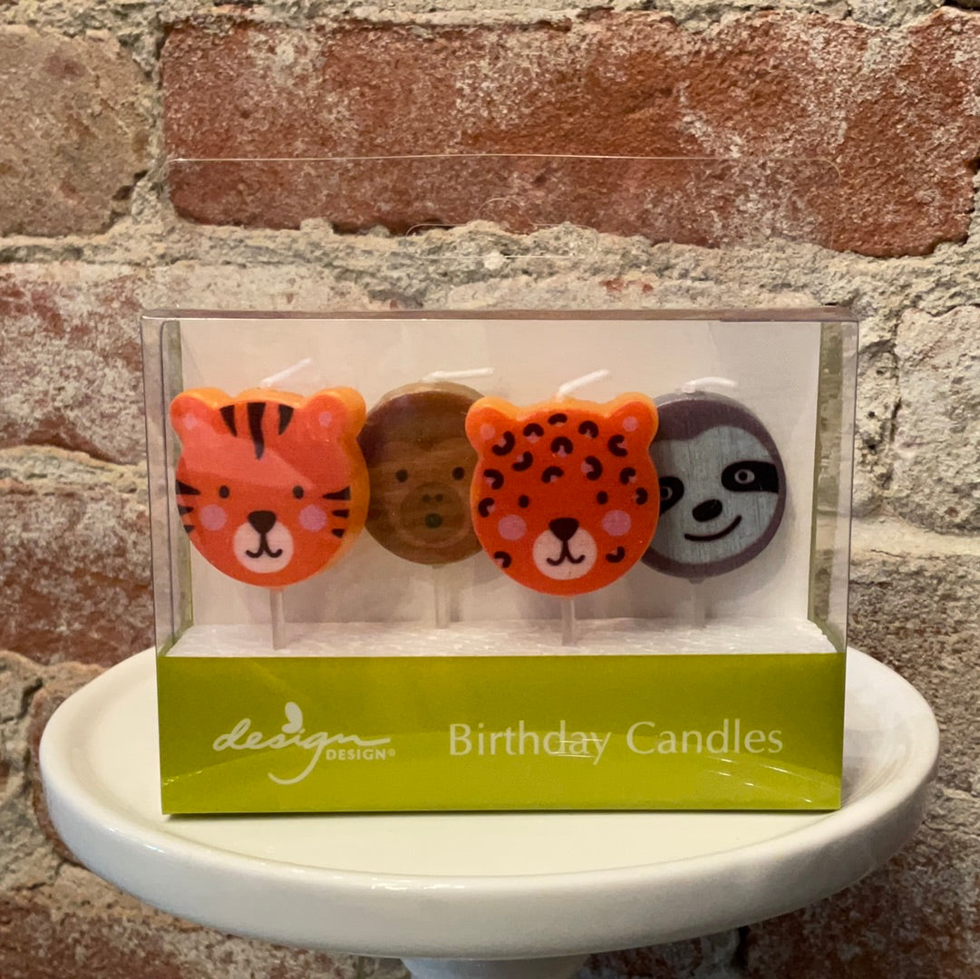 Design Wild Birthday Candle Set