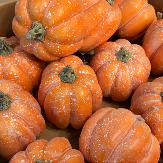 Orange weathered pumpkin