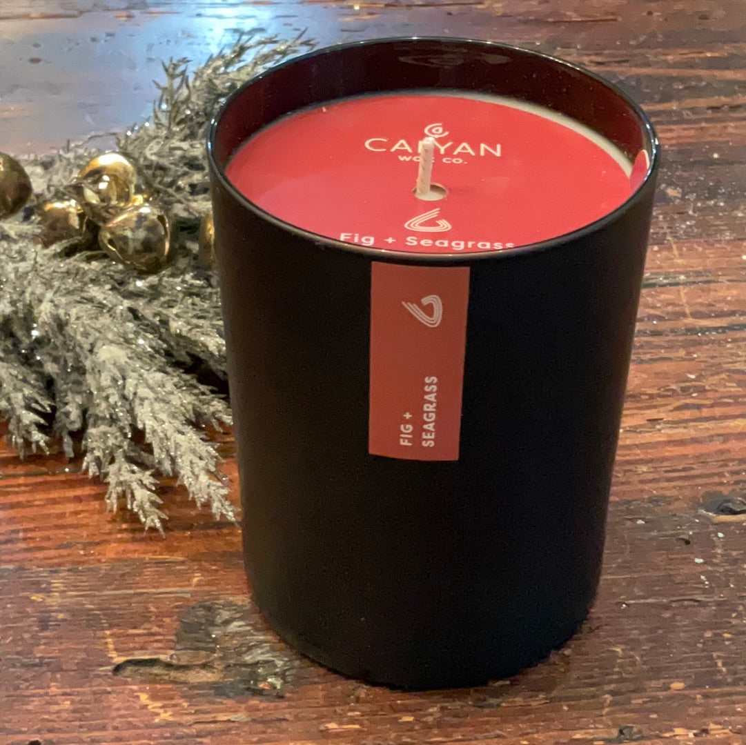 Calyan Black Tumbler Candles - variety scents