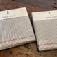Tableau Navy Seersucker Stripe Table Scarf