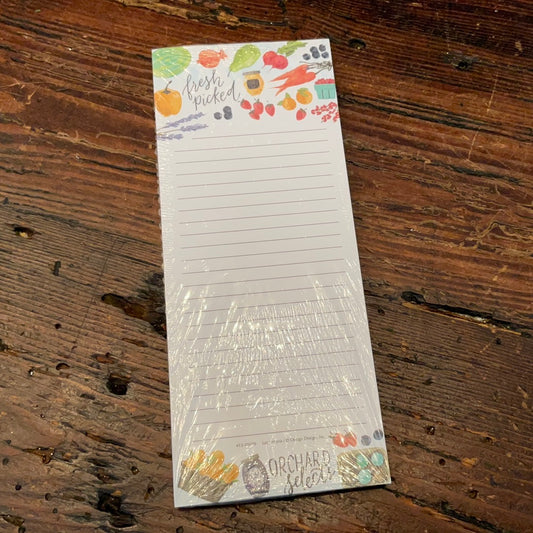 Design-Design Fresh Picked Magnetic List Pad