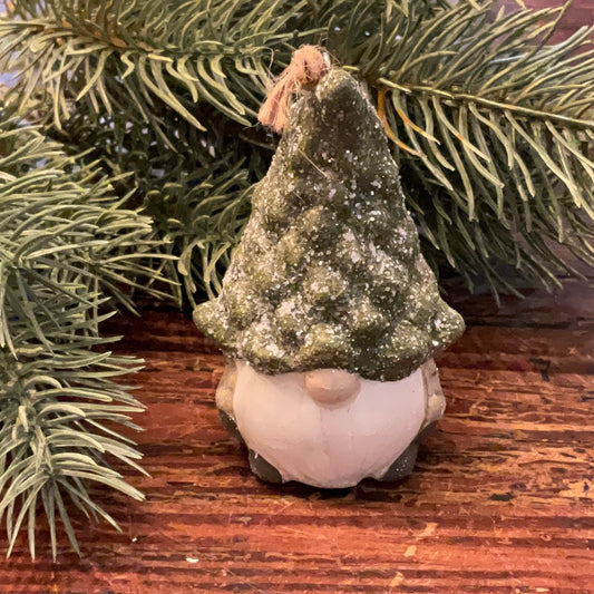 Melrose Gnome w/ Tree Hat Ornament