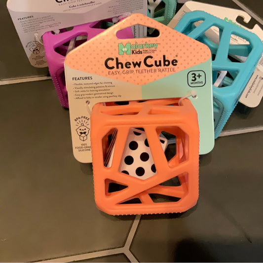Malarkey Kids Chew Cube Teether Rattle